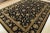 Farmhouse Agra Rug 10'2'' X 14'2'' Black Wool/Silk Traditional Hand-Knotted Carpet For Sale - Image 3 of 15