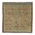 Turkish Mini Rug Oriental Hand Knotted Vintage Rug 2'5" x 2'5" #16231 For Sale