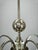 Art Deco Chrome 5-Light Chandelier, Former Czechoslovakia, 1930s For Sale - Image 6 of 14