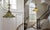 Late 19th Century Antique Murano and LaChaussee Art Glass Shades Ormolu Metal Pendant Light For Sale - Image 5 of 18