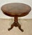 Wood Round Occasional Table With Inlaid Top, 1930s For Sale - Image 7 of 8
