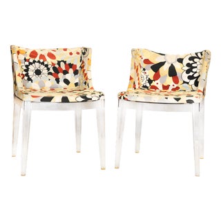 Acrylic Chairs by Philippe Starck for Kartell, 2000s, Set of 2 For Sale