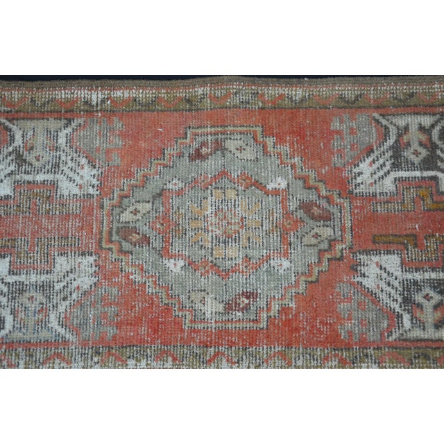 Tribal Turkish Tribal Rug - 1′6″ × 3′ For Sale - Image 3 of 6