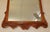 1980s Labarge Georgian Rococo Style Burl Wood Wall Mirror For Sale In New York - Image 6 of 10
