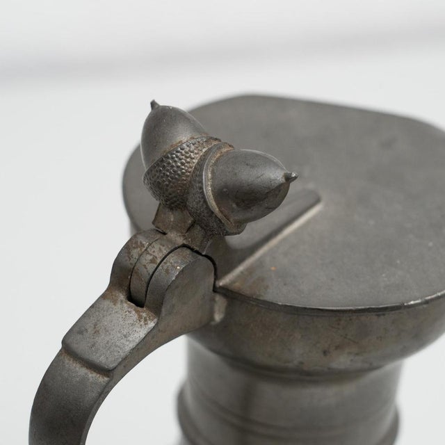 Vintage Traditional Metal Lidded Jug, 1970s For Sale - Image 14 of 18