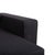 Textile Andy Fabric Three-Seater Grey Anthracite Sofa with Manual Function from B&B Italia / C&B Italia For Sale - Image 7 of 16