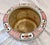 Antique 13" Japanese Imari Porcelain Lotus Motif Jardiniere Planter For Sale - Image 11 of 14
