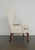 White Vintage Fairfield White Wing Back Chairs (Set of 2) For Sale - Image 8 of 16