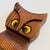 Mid 20th Century MCM Wood Owl Wall Hanging For Sale - Image 5 of 8