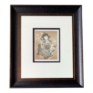 Late 20th Century Female Figure Artwork by Audrey Kawasaki For Sale