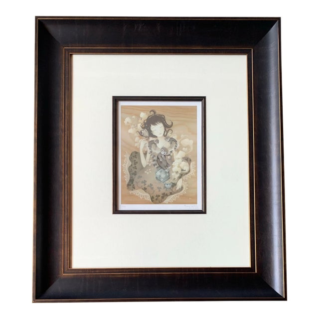Late 20th Century Female Figure Artwork by Audrey Kawasaki For Sale