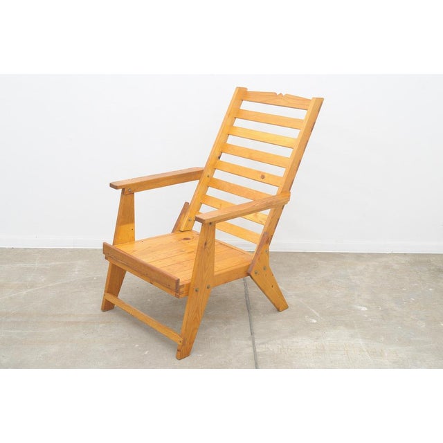 Set of Scandinavian Style Pine Armchairs, 1970s For Sale - Image 15 of 17