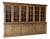 Mid 19th Century Massive Architectural Dutch Pine Merchant 6 Door Cabinet With Closed Storage For Sale