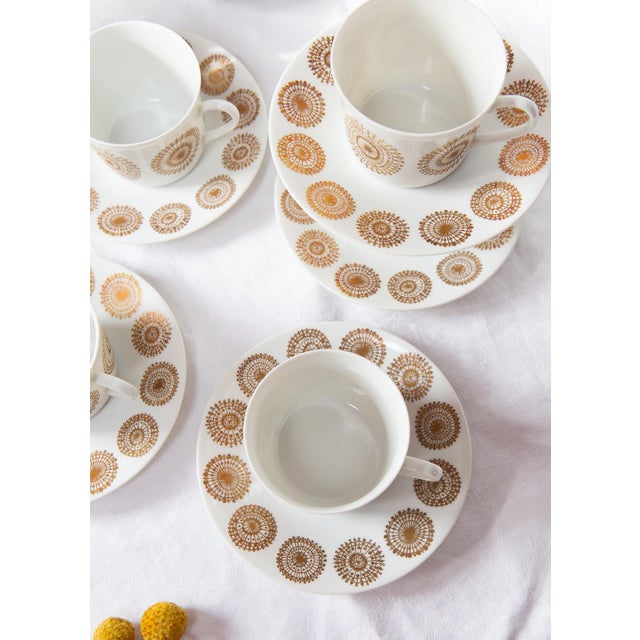 1960s Norwegian Coffee and Dessert Set, 1969, Set of 26 For Sale - Image 5 of 9