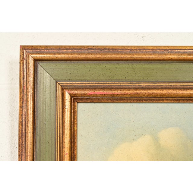 Wood William Van De Velde "Ships in the Roads" Framed Print For Sale - Image 7 of 13