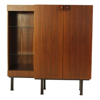 Mahogany Dresser with Bookcase, 1970s For Sale