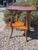 A very nice oak quarter sawn Irish Four-Clover leaf table. Two shelf great as a lamp or side table. Could be for puzzles...
