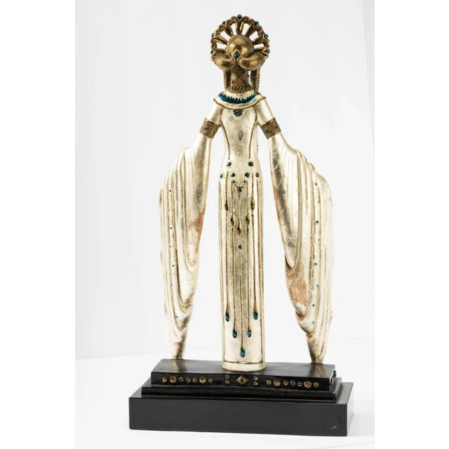 "Byzantine" Art Deco Figurative Bronze Sculpture by Erté, 1987 For Sale - Image 9 of 13