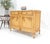 Marble Top Oak Country French Two Doors Drawers Cabinet Server Sideboard Buffet For Sale - Image 11 of 12