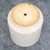 White Mid Century Modern Planter Ceramic White Speckled Gainey Pot Medium, Attributed For Sale - Image 8 of 10