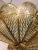 Vintage French Laurel Swag & Cameo Brass Peacock Fan Folding Fireplace Screen For Sale - Image 13 of 17