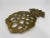 Mid 20th Century Mid 20th Century Brass Pineapple Trivet For Sale - Image 5 of 6