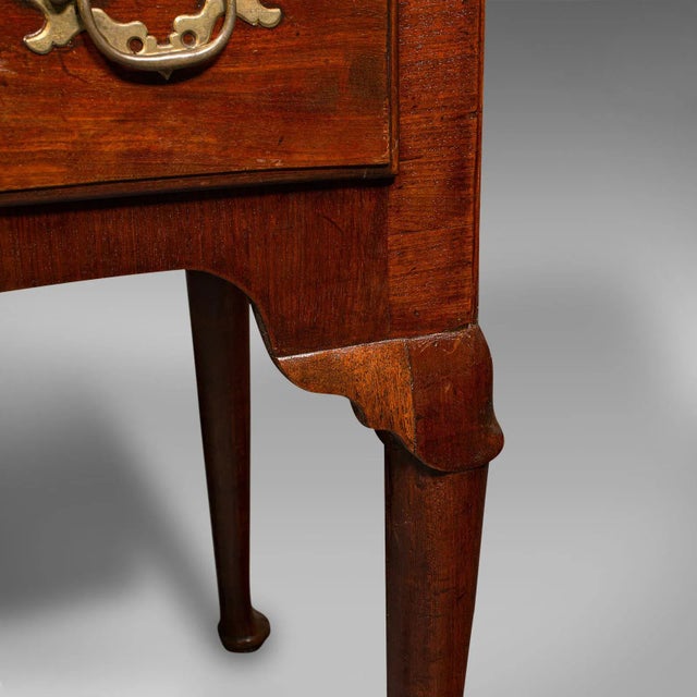 Brown 1780s Small Antique Georgian English Hall Table For Sale - Image 8 of 11