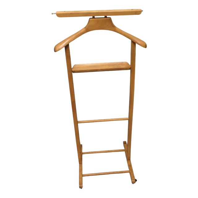 Art Deco Gentlemans Standing Valet, 1960s For Sale