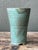 Vintage Studio Pottery Green Vase For Sale - Image 16 of 17