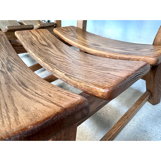 Set of Fireplace Chairs in Oak by Awa Almelo for Awa Meubelfabriek, Netherlands, 1960s For Sale - Image 18 of 18