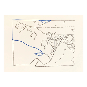 Pierre Buraglio Lithograph N10-4 Lorenzetti