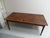 Brown Antique Oak French Dining Table with Drawer For Sale - Image 8 of 10