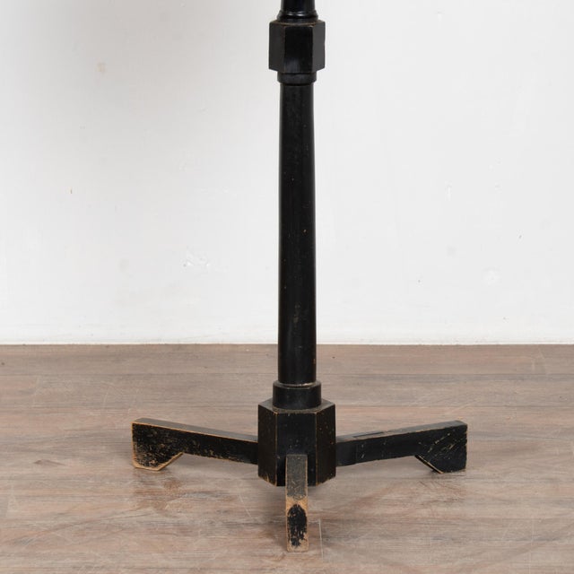 20th Century Mannequin Dressmakers Form on Black Stand For Sale - Image 9 of 11