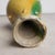 Yellow Vintage French Faience Spikey Glazed Studio Pottery Vase, Early to Mid 20th C For Sale - Image 8 of 14