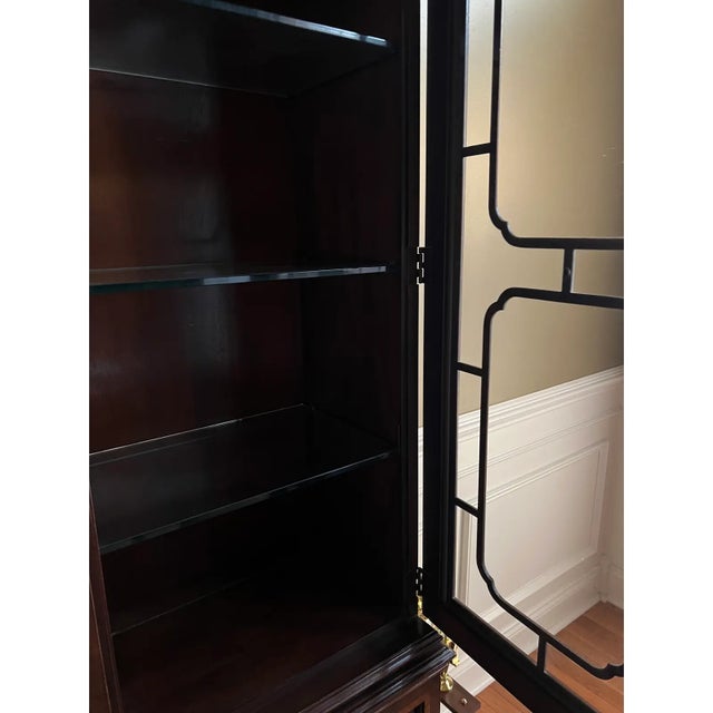 Early 21st Century China Display Cabinet by Drexel Heritage For Sale - Image 12 of 12