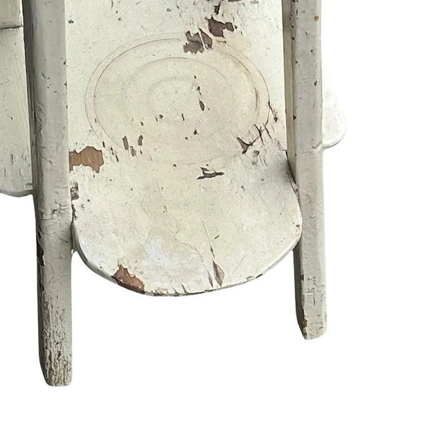 Vintage Wooden Entry Table For Sale - Image 4 of 6