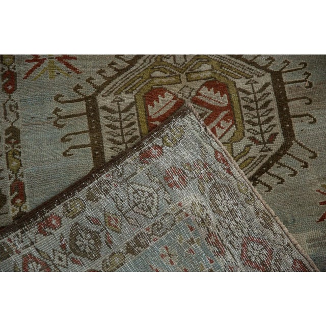 Old New House Vintage Distressed Karaja Rug Runner - 3'5" x 16'10" For Sale - Image 4 of 12