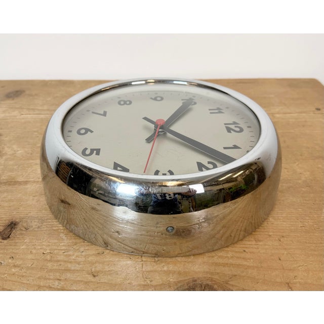 Vintage Wall Clock from Pragur, 1940s For Sale - Image 14 of 18