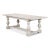 Antique White English Country Antique White Dining Table For Sale - Image 8 of 12