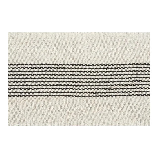 Sample - Schumacher Agnes Tape in White & Black For Sale