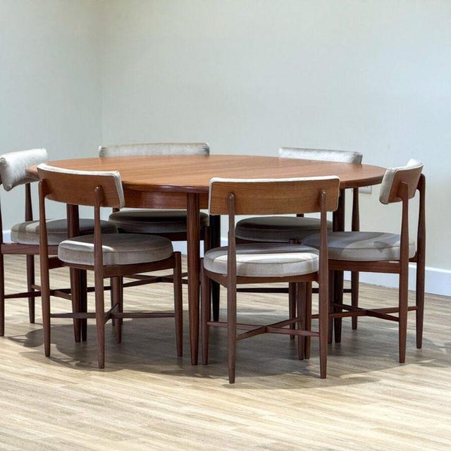 Dining Table and Chairs from G-Plan, Set of 5 For Sale - Image 9 of 18