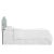Spritely Home Kenmore Headboard in Blue Loiret, Twin For Sale - Image 4 of 6