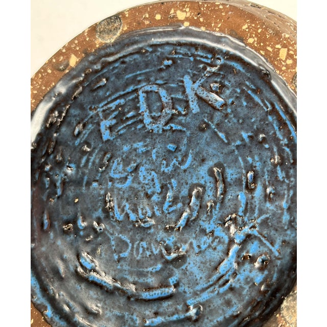 Mid-Century Modern Danish Studio Pottery Bowl from Sejer Keramik, 1960s For Sale - Image 9 of 12