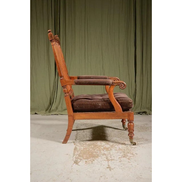 William IV Mahogany Open Armchair in the style of Gillows, 1830 For Sale - Image 3 of 11