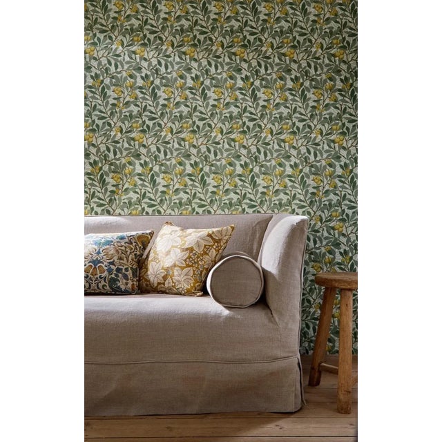 Carefully reworked from the original Kathleen Kersey design created on the eve of World War I this wallpaper features...