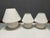 Murano Glass Mushroom Table Lamps by Paolo Venini, 1970s, Set of 3, in Very Good conditions. Designed 1970 to 1979 This...