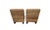 Wood Pair of Modern Woven Wicker Slipper Chairs For Sale - Image 7 of 11