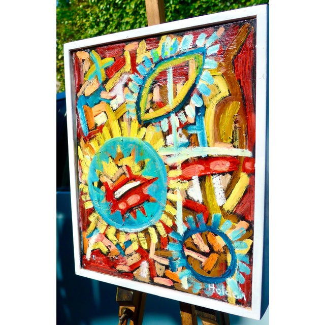 Contemporary "New Mexico" Oil Painting in Frame For Sale - Image 3 of 6