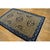 1920s Blue Medallion Antique Chinese Peking Dragon Greek Key Knotted Wool Rug For Sale - Image 4 of 10