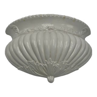 Vintage Ceramic Italian Wall Pocket For Sale